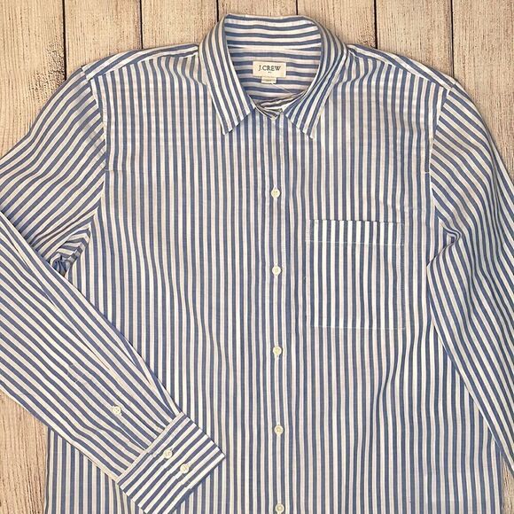 J.Crew High-low Relaxed Button-up - Picture 5 of 8